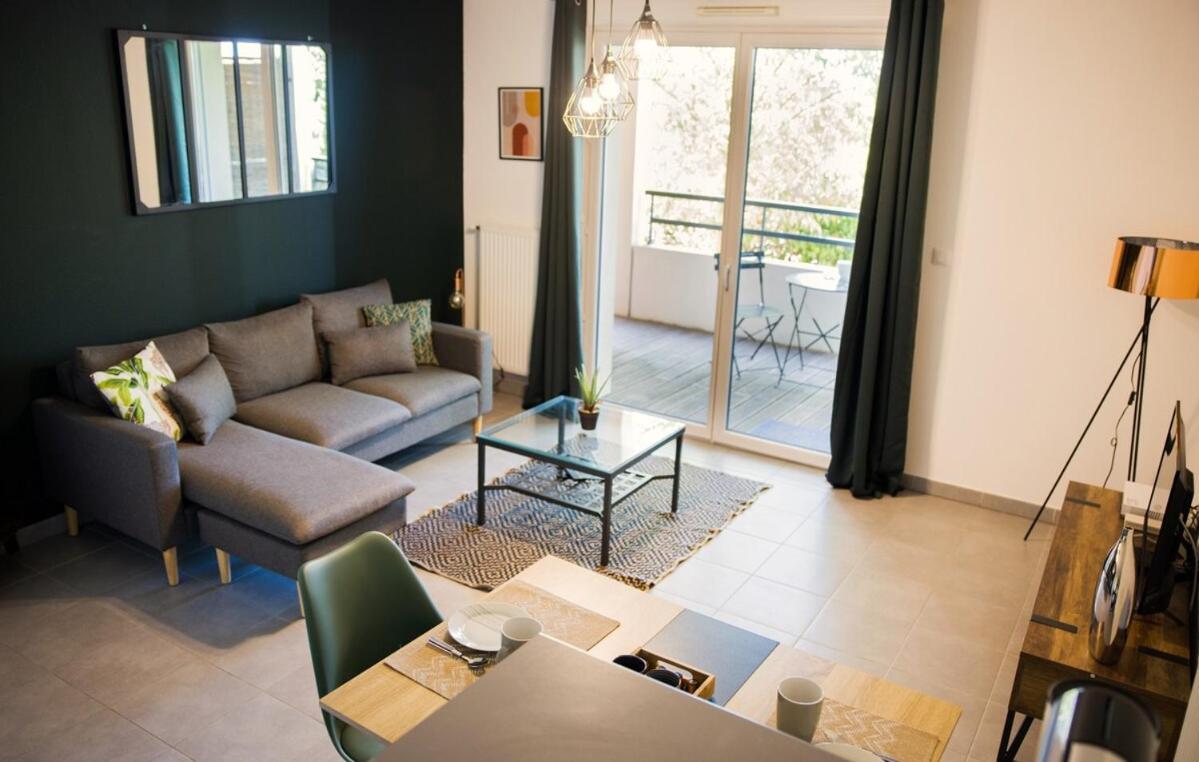 Le Jardin Sequoia ~ Climatisation ~ Parking Apartamento LʼUnion Exterior foto